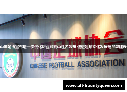 中国足协宣布进一步优化职业联赛中性名政策 促进足球文化发展与品牌建设